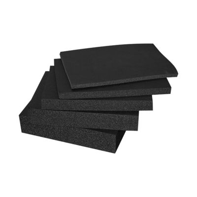 Gomma spugna a cellule chiuse EPDM per assorbimento vibrazioni sonore, larghezza 1-1,5 m