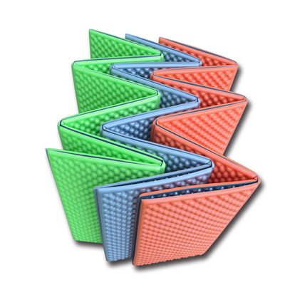 Cella chiusa Doppio cuscinetto da letto in schiuma larghe cassa di uova Moisture Proof Camping Mat