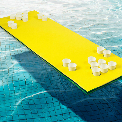 1m*2m Perforato Matte da bagno galleggiante di schiuma Solazione piscina galleggianti per piscina