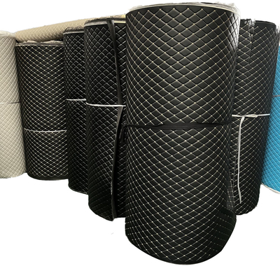 1.8m Larghezza Quilted Pvc pelle sintetica con spugna e schiuma Xpe per tappeto auto