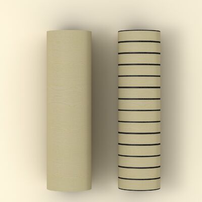 Carta da parati resistente alle macchie IXPE con griglia a doghe morbide per l'arredamento di edifici per uffici