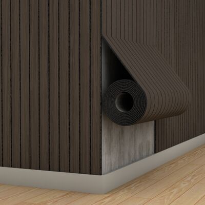 Carta da parati resistente alle macchie IXPE con griglia a doghe morbide per l'arredamento di edifici per uffici