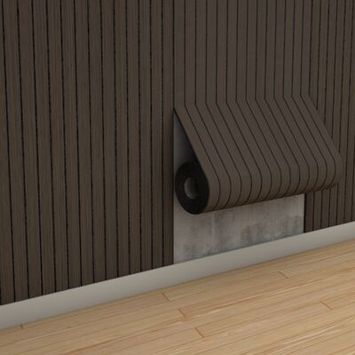 Pannelli a stecche a griglia morbida con venature del legno in PVC IXPE elastico impermeabile per l'arredamento scolastico