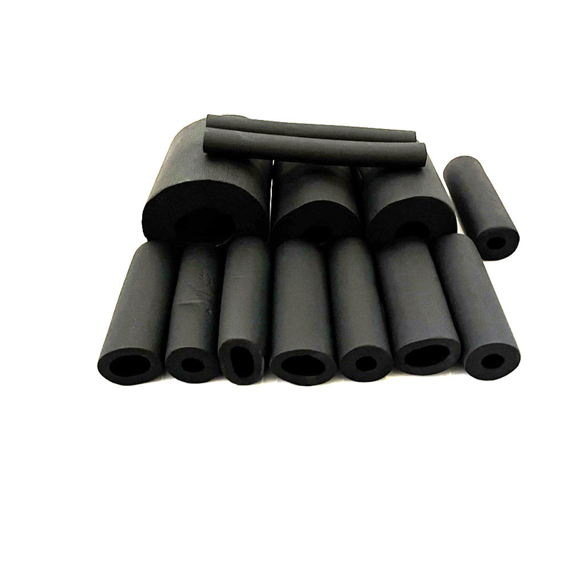 Nitrile PVC NBR Spuma a cellule chiuse Installazione rapida, Nitrile Butadiene Spuma di gomma Nero