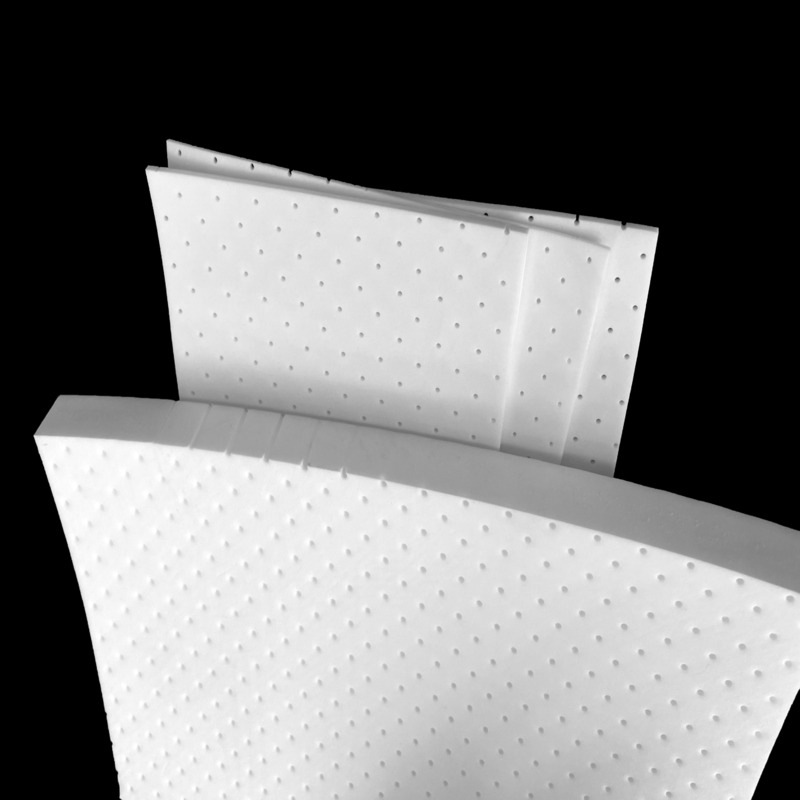 0.18g/Cm3 Densità di CO2 schiumante schiuma MTPU per tappeti di lucidatura per macchine chimiche