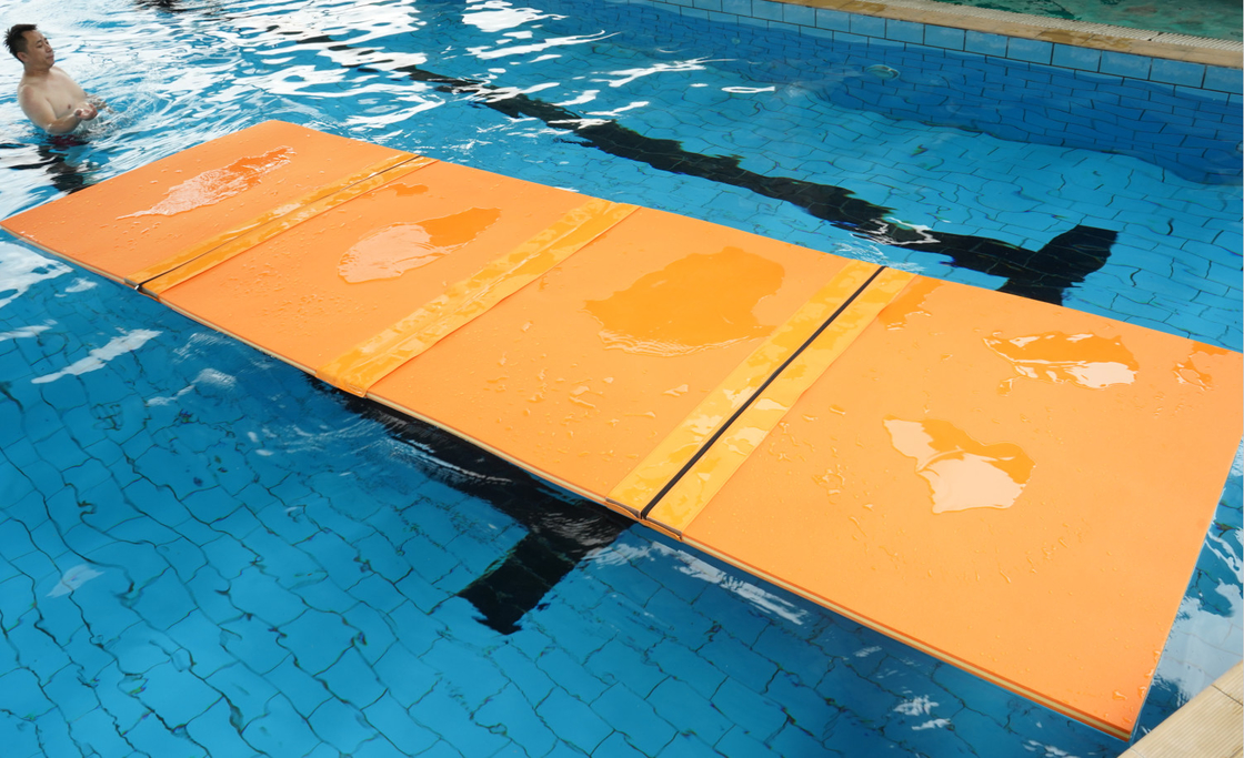 Materasso galleggiante in schiuma a fusione 16x5 Materasso galleggiante in piscina in schiuma per parco acquatico