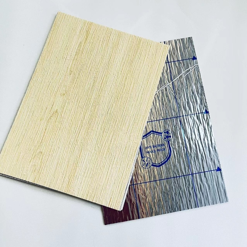 Serie Stripe Isolamento acustico di schiuma di parete di copertura Peel And Stick per soggiorno