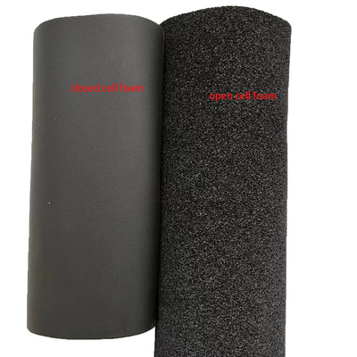 Colore personalizzato Dimensione schiuma di gomma EPDM, soffice resistente al fuoco Spugna a cellule chiuse EPDM