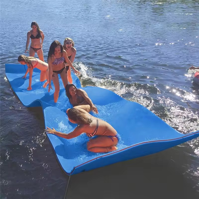 Matte galleggiante a schiuma, Matte galleggiante ad acqua, Multi strati per piscina gigante.