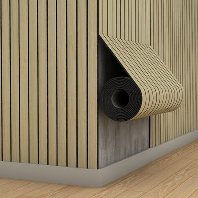 Carta da parati flessibile del pannello di parete di legno di protezione ignifuga del PVC per la decorazione domestica